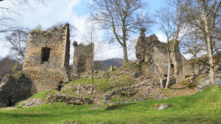 Zřícenina Hradu Rýzmburk, Czech Republic (Czechia)